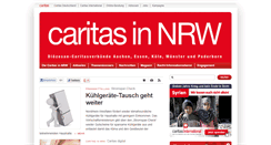 Desktop Screenshot of caritas-nrw.de